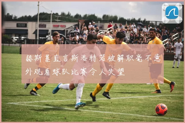 赫斯基直言斯洛特若被解职毫不意外观看球队比赛令人失望